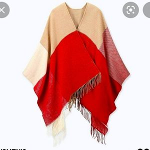 Brand New Uniqlo poncho scarf